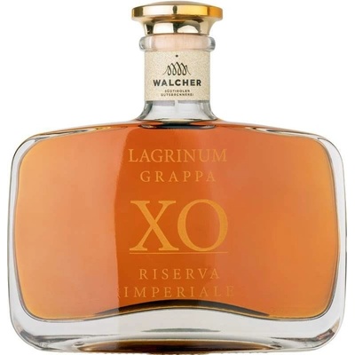 Walcher Grappa Lagrinum XO 40% 0,5 l (kazeta)