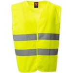 PAYPER reflex+ fluo 000910-0088 / Светлоотразителна жилетка - hv жълто xl (000910008801006xl)