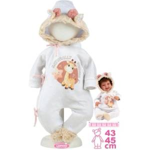 Llorens M844-82 дрехи за кукла бебе NEW BORN размери 43-45 см (4-M844-82)