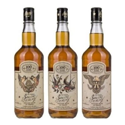 Sailor Jerry 100 years 46% 0,75 l (holá láhev)
