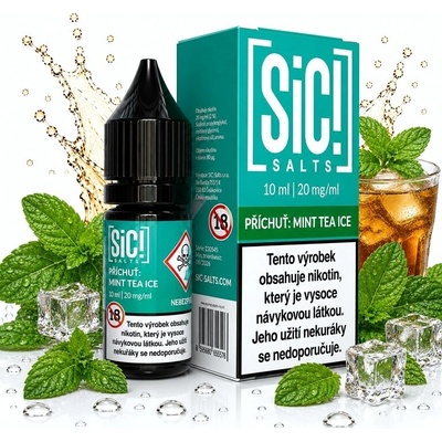 Sic! Salt Mint Tea Ice 10 ml 20 mg