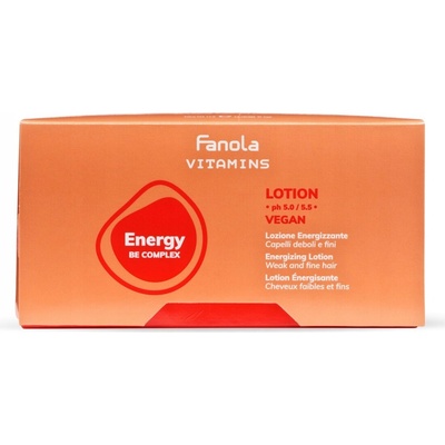 Fanola Vitamins Energy Lotion energizující tonikum 12 x 10 ml