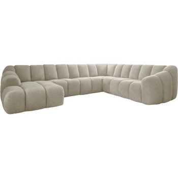 Miuform Бежов ъглов диван (десен ъгъл/U форма) Shell - Miuform (2550TA05)