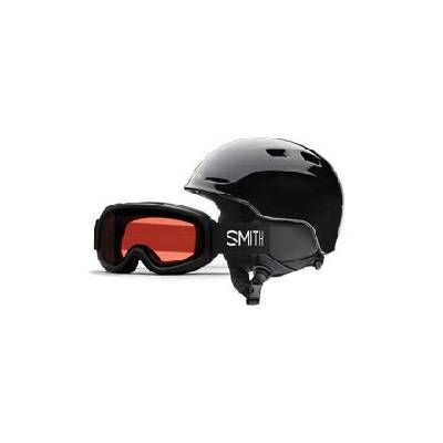 Helma + brýle Smith ZOOM JR/GAMBLER Black velikost YM