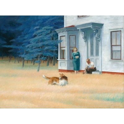Plagát, Obraz - Cape Cod Evening, Edward Hopper, 40 × 30 cm