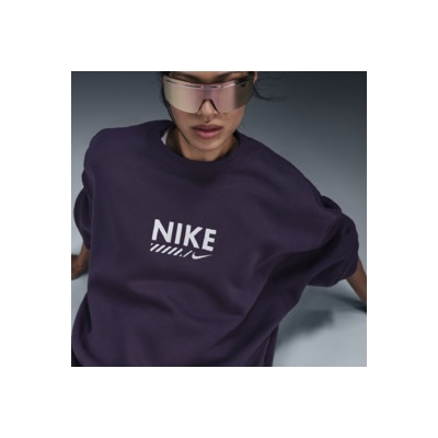 Nike W NSW FLC OS Crew HM4318-573 fialová