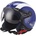 Sparco Каска за мотор Sparco BHR sp-501 синя / бяла 66684 размер S