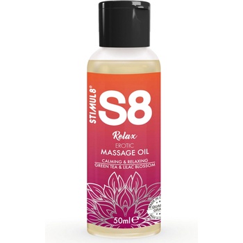 ostatní Масажно олио s8 50 мл - Зелен чай и бъзов цвят