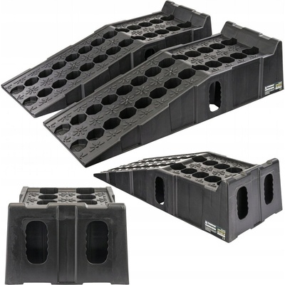 Nájezdová rampa pro auto Powermat HDPE 2 ks, nosnost 8000 kg