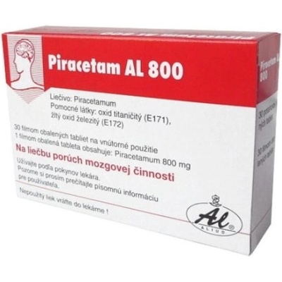 Piracetam AL 800 tbl.flm.50 x 800 mg