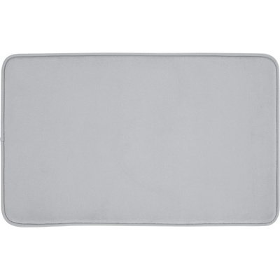 Catherine Lansfield Светлосива постелка за баня 50x80 cm - Catherine Lansfield (BR/55661/W/BMAT/SI)