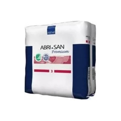 Abena San Premium 3 inkontinenčné vložky, anatomické 11x33 cm savosť 500 ml 28 ks