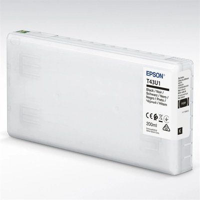 EpsonSurelabBlaek Epson T43U Black 200 ml ink cartridge for SureLab SL-D800 (C13T43U140)