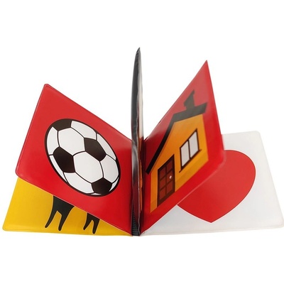 AKUKU Prvá detská pískacia knižka do vody Akuku PVC 12 x 12 cm