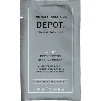 Depot 800 Skin Specifics No. 802 Вулканичен пясък Ексфолиращ почистващ продукт 10 ml