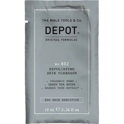 Depot 800 Skin Specifics No. 802 Вулканичен пясък Ексфолиращ почистващ продукт 10 ml