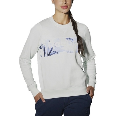 Reebok F Floral crew opal