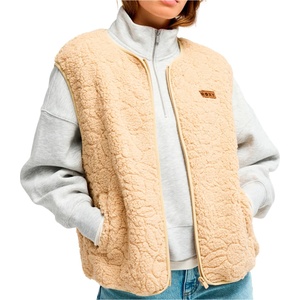 Roxy Дамски поларен елек Roxy Women's Best Town Vest Fleece vest - Peeble Outline Mo (132-1681-0213)