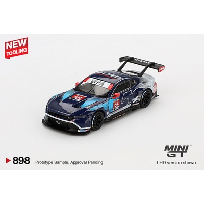 MINI GT Ford Mustang GT3 64 Ford Multimatic Motorsports 2024 IMSA Daytona 24 Hrs 1:64