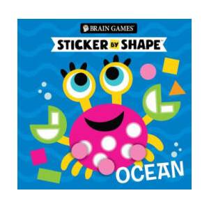 Brain Games - Sticker by Shape: Ocean (for Kids Ages 3-6) | Brain Games, Little Grasshopper Books (ISBN: 9781639389216)