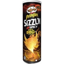 Pringles Sizzln Spicy BBQ 180 g