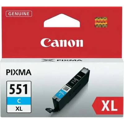 Canon ГЛАВА ЗА CANON PIXMA IP 7250/PIXMA MG 5450/6350 - Cyan - ink tank - /551/ - CLI-551XLC - P№ 6444B001 - 650 pages (6444B001)