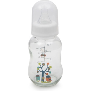 Cangaroo Стъклено стандартно шише Cangaroo, 120 ml (103015) - baby