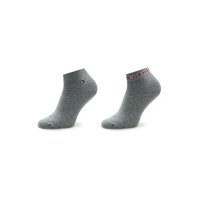 Tommy Hilfiger Комплект 2 чифта къси чорапи мъжки 701222187 Сив (701222187)