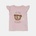 GUESS Розова тениска за мини момиче с мече, пайети и детайли Guess