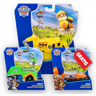 ОФЕРТА: Пес патрул основни превозни средства Ръбъл + Роки + Зума Безплатно (as_6071214_6071213_6071225)
