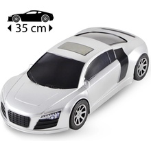 Torch 57124-S Športové auto, plast 35cm, strieborná