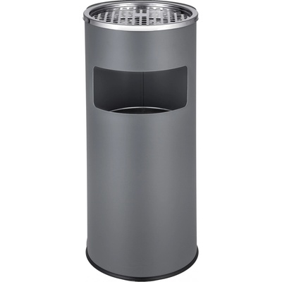 Tectake Popolníkový kôš metal 12 l