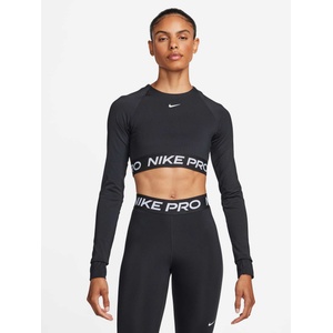 Nike Блуза pro df 365 crop ls (fv5484-010)