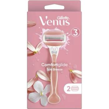 Gillette Venus ComfortGlide Spa Breeze комплект: самобръсначка 1 бр + резервни ножчета 1 бр за жени