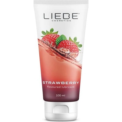 LIEBE lubrikačný gél jahoda 100 ml