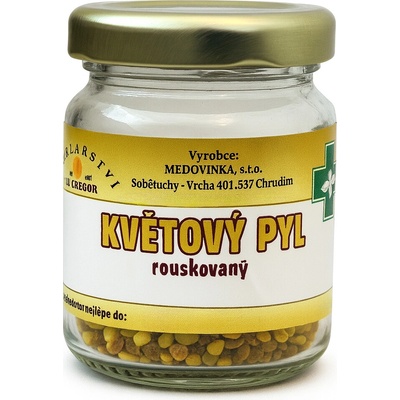 Včelařství Gregor Květový pyl rouskovaný 18 g