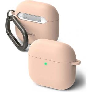 RINGKE Калъф за Слушалки за Apple Airpods 4, Ringke Silicone Case, Розов (8800274964204)