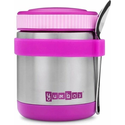 Yumbox Desiatový box ZUPPA 415 ml, fialová, nerezová oceľ