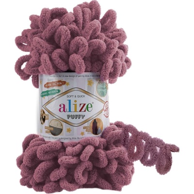 Alize příze Puffy 28 starofialová