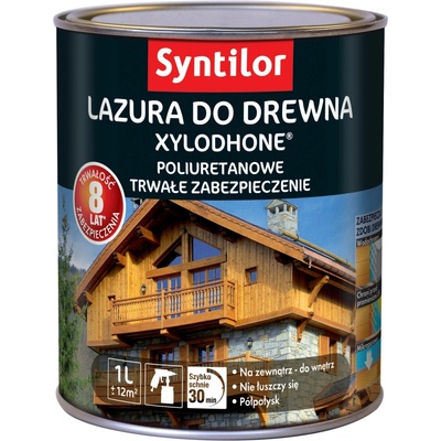 Lazura na dřevo Syntilor polyuretanová Dub střední 5 l