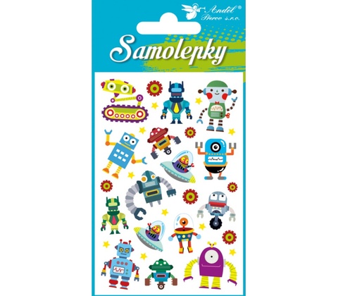 Samolepky roboti