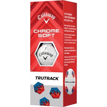 Callaway Chrome Soft 24 TruTrack biele 3 ks