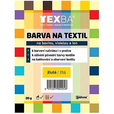 Texba farba na textil 20 g zelená