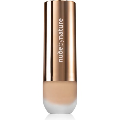 Nude by Nature Flawless дълготраен течен фон дьо тен цвят W4 Soft Sand 30ml