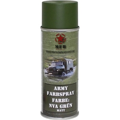 Farba vojenská v spreji ARMY MFH 27375C - NVA zelená