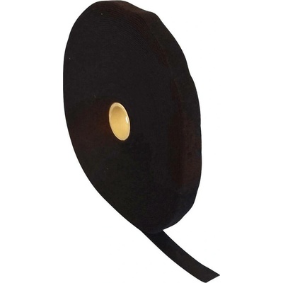 FASTECH® T0603099991125 pásek se suchým zipem ke spojování háčková a flaušová část (d x š) 25000 mm x 30 mm černá 25 m