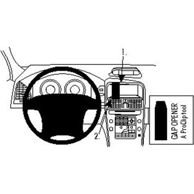 Brodit ProClip montážní konzole pro Volvo XC60 09-13, na střed 854259
