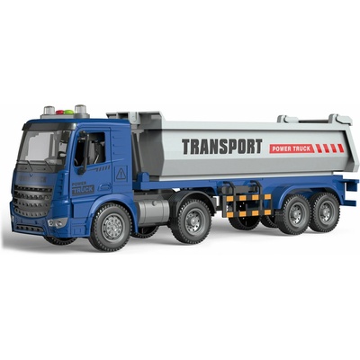 Wiky Vehicles Auto tahač sklápěč na setrvačník s efekty 38 cm