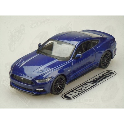 Maisto 2015 Ford Mustang GT metal modrá 1:24