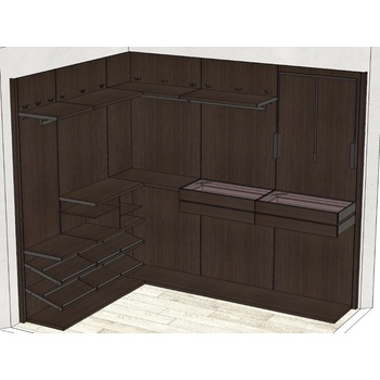 Santalucia Mobili Модулен гардероб тип „walk-in - ъглов SL4262 (SL4262)